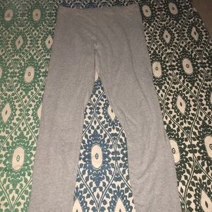 Gray leggings